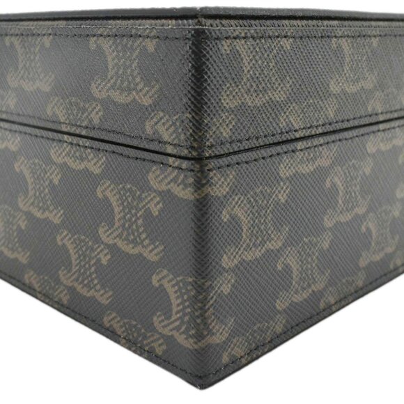 Celine Triomphe Canvas Stationery Case Brown - Picture 7 of 13